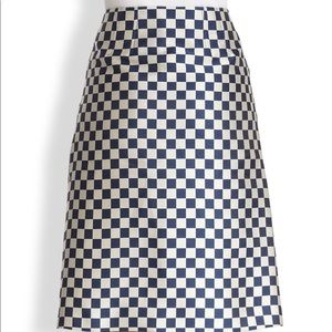 Marc by Marc Jacob checkerboard/checkered/gingham jacquard skirt